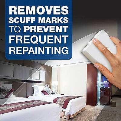REMOVES SCUFF MARKS TO PREVENT FREQUENT REPAINTING