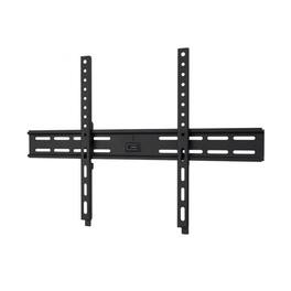 Philips - Thin-Profile Fixed TV Wall Mount for Up To 90-Inch Flat Screen - Black