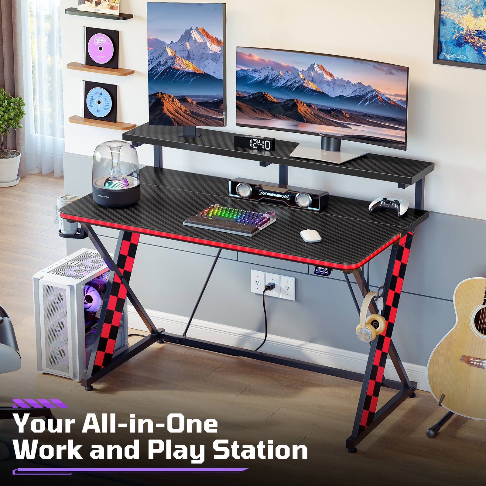 Your All-in-One Work and Play Station