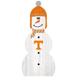 Fan Creations - Tennessee Volunteers 31'' Snowman Leaner - White