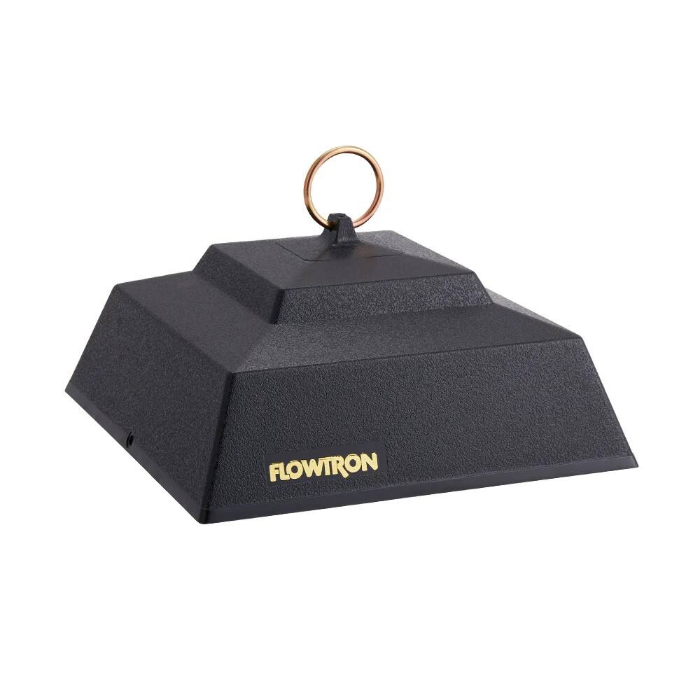 Front. Flowtron - Replacement Top Cover for BK-40D Bug Zapper Durable Outdoor Protective Lid Weatherproof - Black.