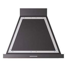 ILVE - 30 inches - Externally Vented - Wall Range Hood - Glossy Black