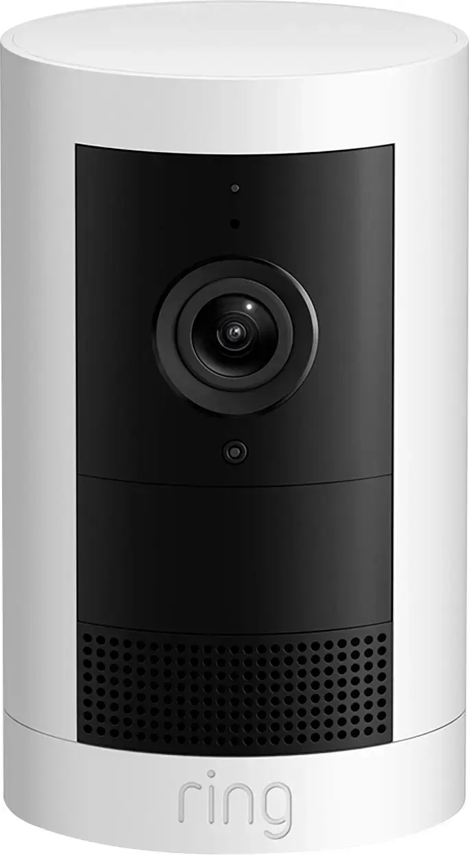 Ring Edge Camera Ring Outdoor Cam Plus, Battery, Wide Angle 2K Video, Low Light Sight ...