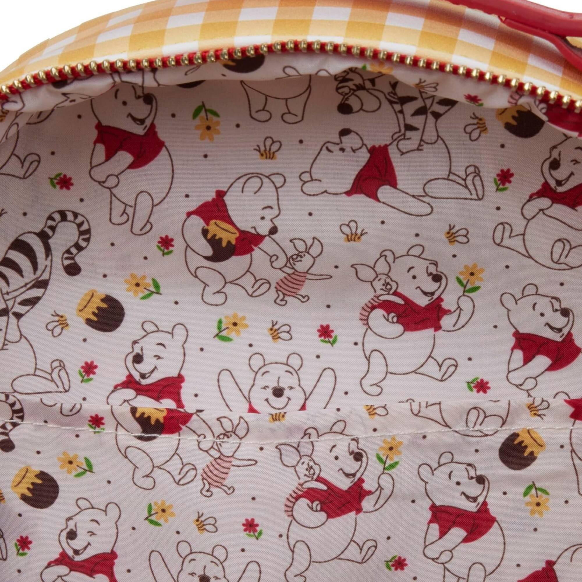 Alt View 5. LoungeFly - Loungefly DisneyWinnie The Pooh Gingham Mini Backpack - Multicolored.