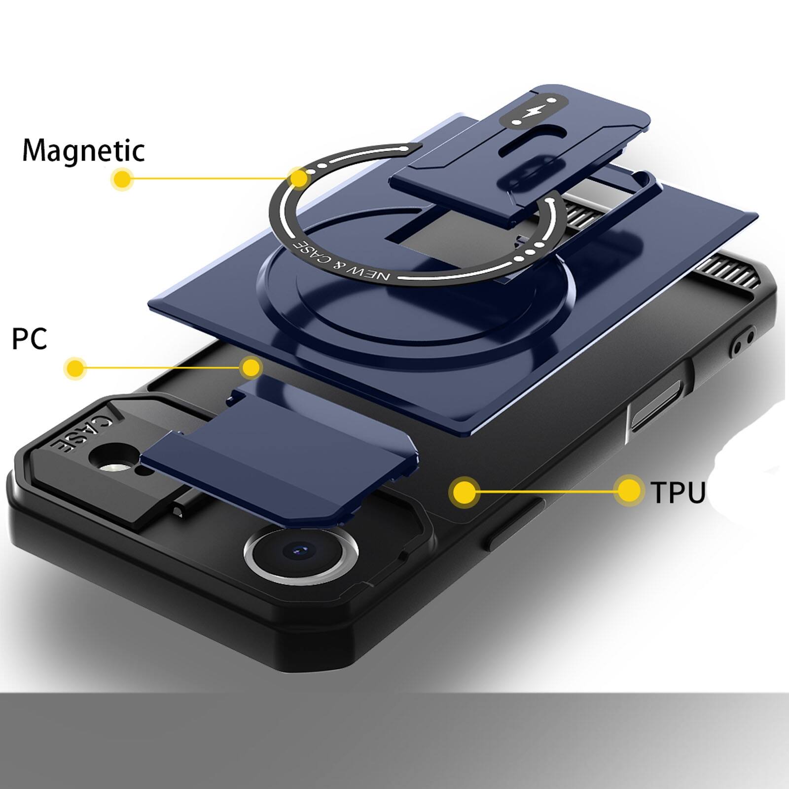 Magnetic CASE  
NEW PC CASE  
TPU