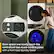 Save space and easily reach the centralized two-knob control panel with a front load laundry tower.