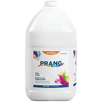 PRANG
128
3.78L
READY-TO-USE TEMPERA PAINT
PRETE PEINTURE A TEMPERA
NON-TOXIC
NON TOXIQUE