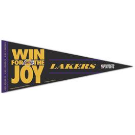 WinCraft - Los Angeles Lakers 2025 NBA Playoffs 12'' x 30'' Premium Pennant - Multicolor