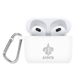Artinian - New Orleans Saints Debossed Silicone AirPods Gen Three Case Cover - No Size - Multicolor