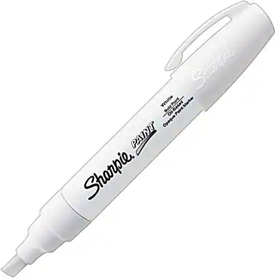 Sharpie Paint Marker
Opaque Paint
Bold
White
One-Step Paint Marker