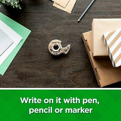 Write on it with pen, pencil or marker
