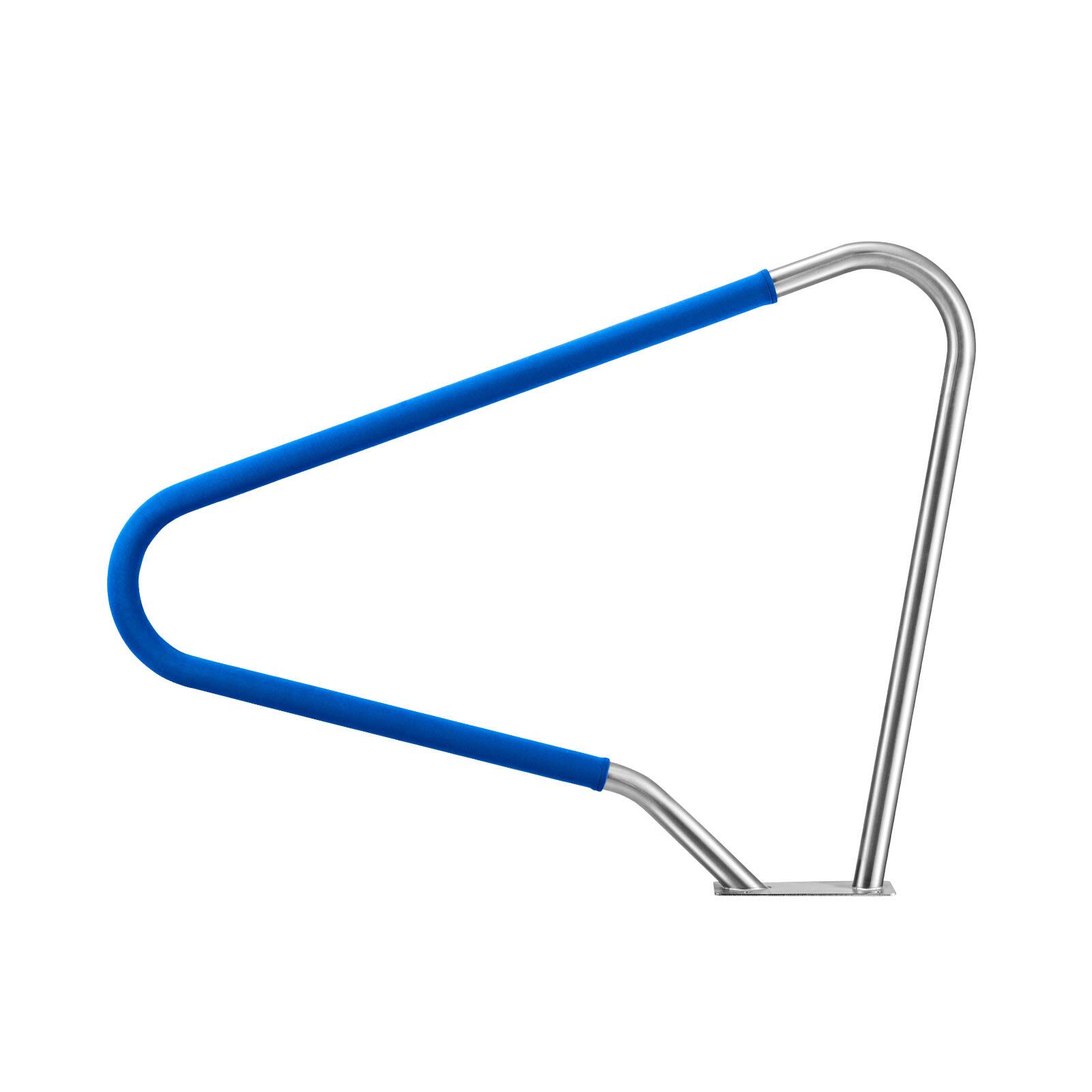 Alt View 5. VEVOR - Pool Rail, 48 x 36 inch Pool Handrail, 220 lbs Load Capacity Heavy Duty 304 Stainless Steel Swimming Handrail - Silver.