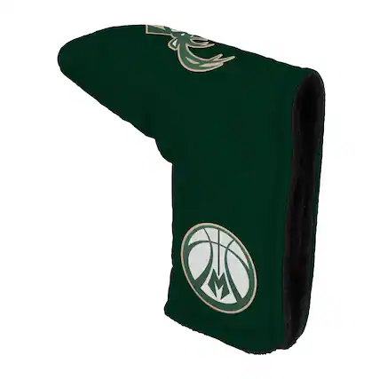 Front. WinCraft - Milwaukee Bucks Blade Putter Cover - Multicolor.
