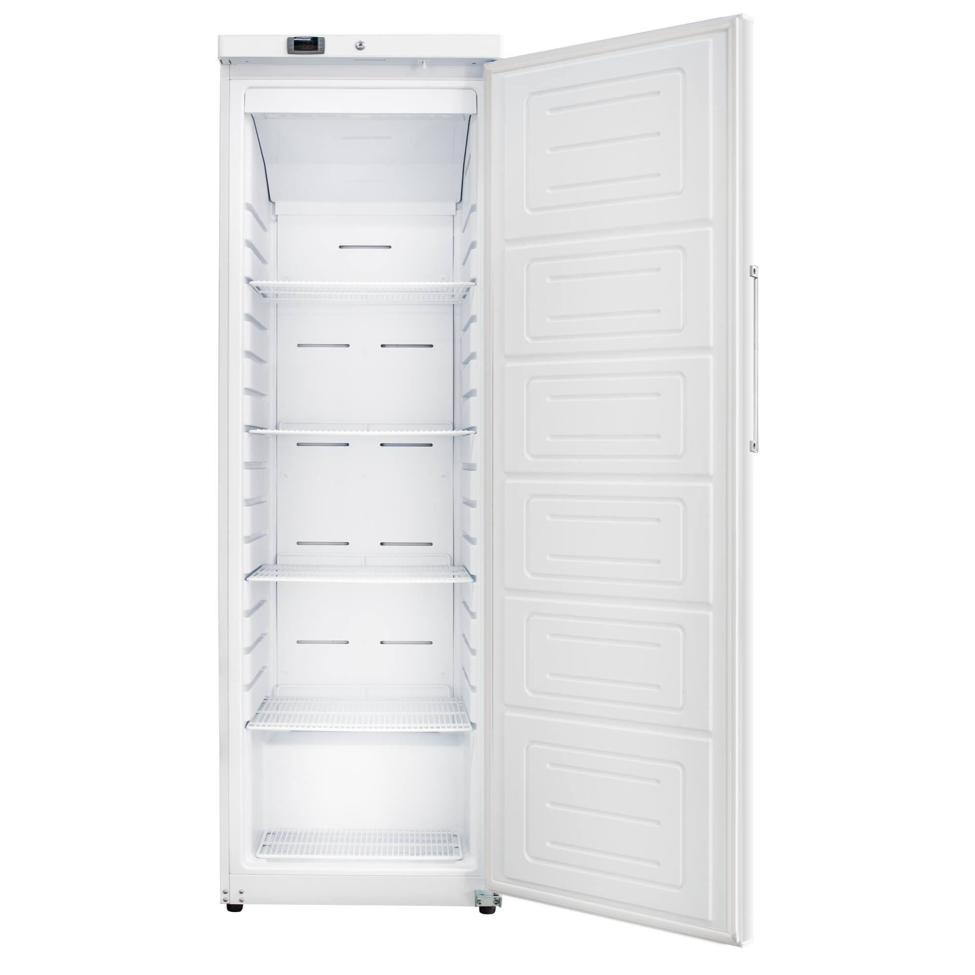 Alt View 3. Koolmore - 23 in. Commercial Auto-Defrost Reach-In Freezer ,12 cu. ft. in White (KM-RIF-1D12C-WH) - White.