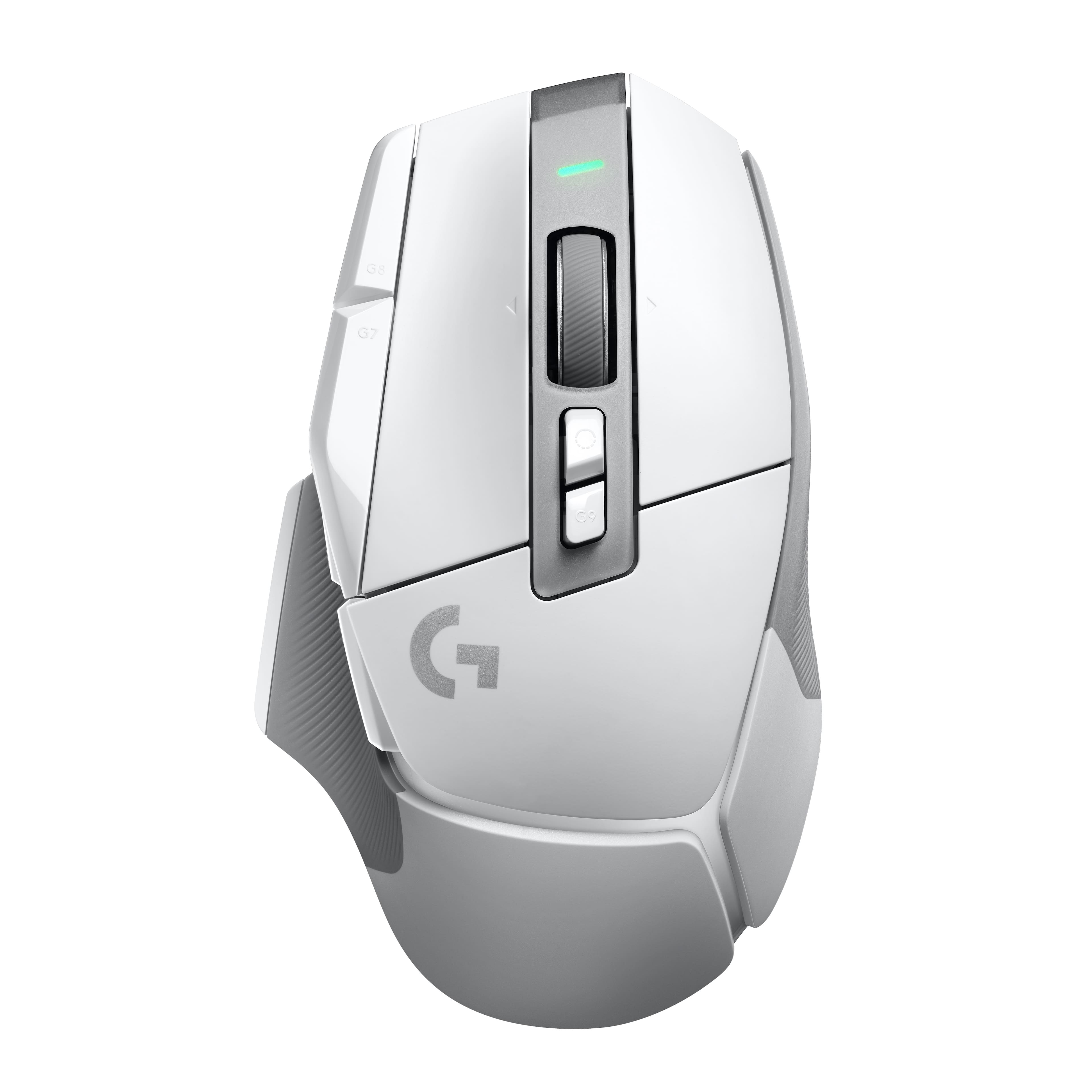 Alt View 16. Logitech - G502 X LIGHTSPEED Wireless Optical Gaming Mouse with HERO 25K Sensor - White.