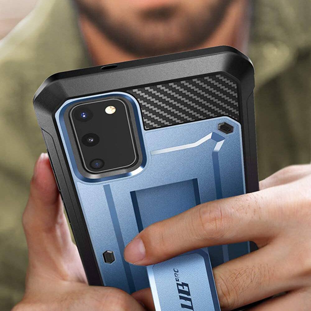 Alt View 5. SUPCASE - Galaxy S20 FE Unicorn Beetle Pro Rugged Case - Blue.