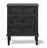 Alt View 11. Finch - Webster 3-Drawer Storage Cabinet - Dark Gray.