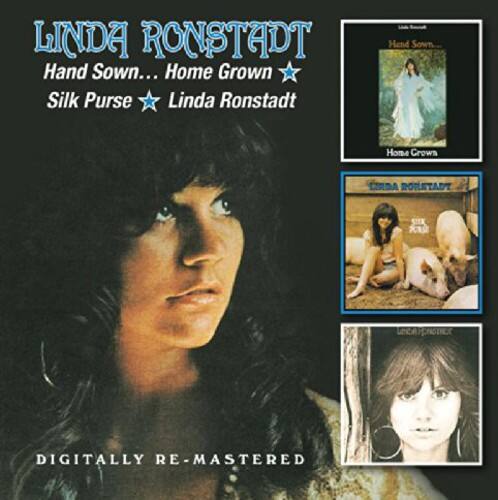 LINDA RONSTADT  
Hand Sown... Home Grown  
Silk Purse  
Linda Ronstadt  

DIGITALLY RE-MASTERED  

Hand Sown...  
Home Grown  

LINDA RONSTADT  
Hand Sown...  
Home Crown  

LINDA RONSTADT  
Hand Sown...  
Home Crown