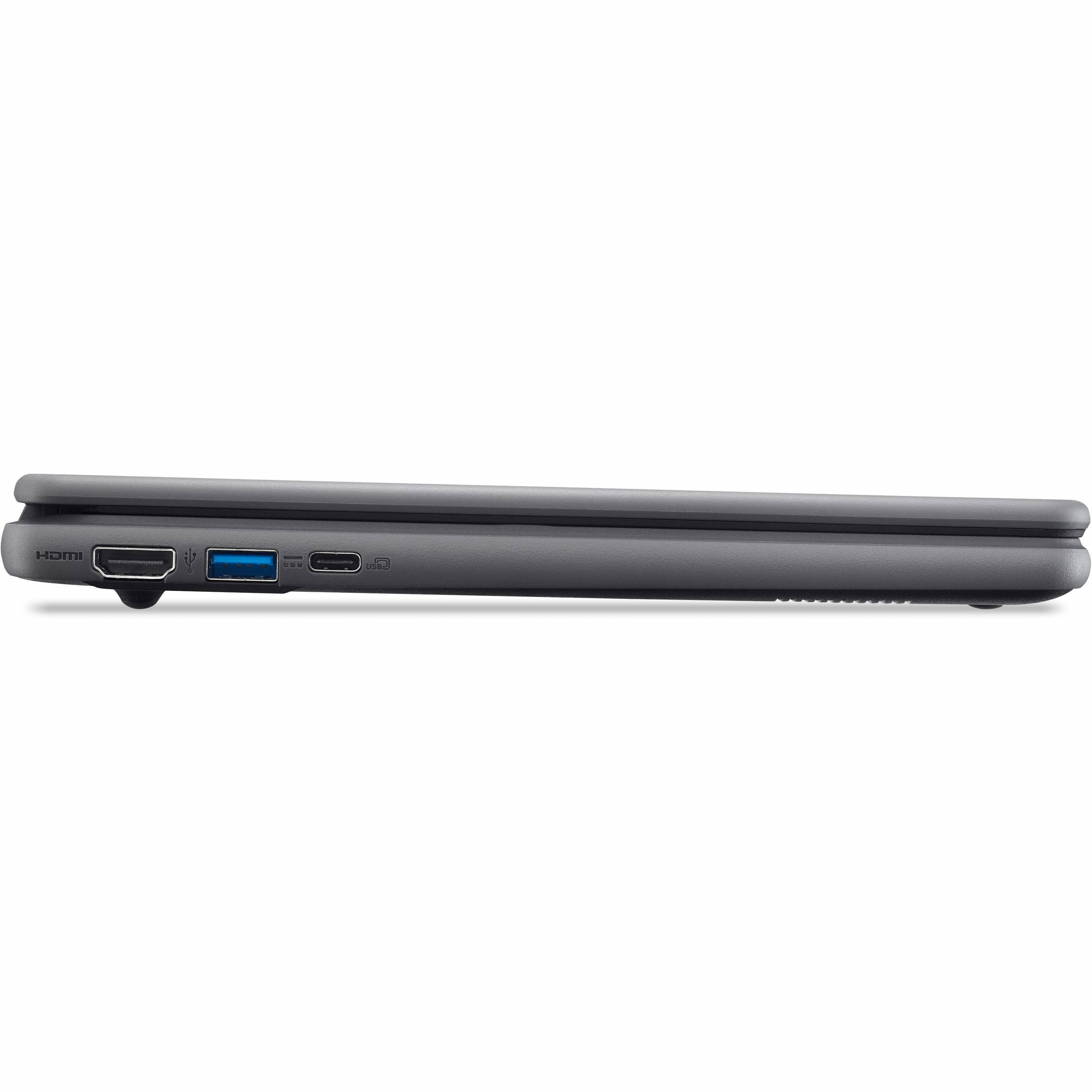 Alt View 13. Acer - Chromebook 511 C737T 11.6" TFT LCD 1366 x 768 (HD) Touch Screen Laptop - Intel with 8GB Memory - 64 GB eMMC - Black.