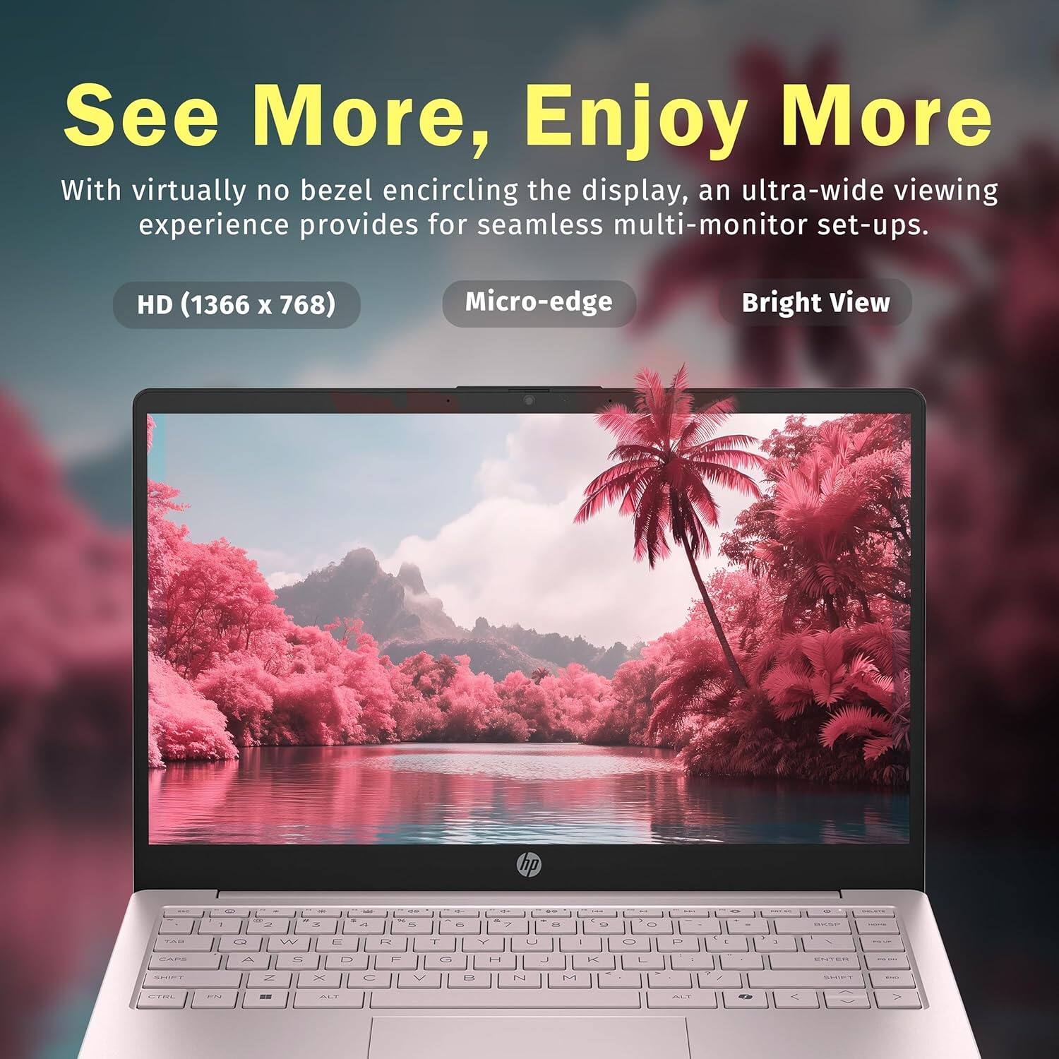 HP 14'' Laptop Intel N150 Processor 4GB Memory 128GB UFS Windows