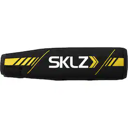 SKLZ - Baseball Bat Pop Wrap Protective Neoprene Sleeve - Black/Yellow