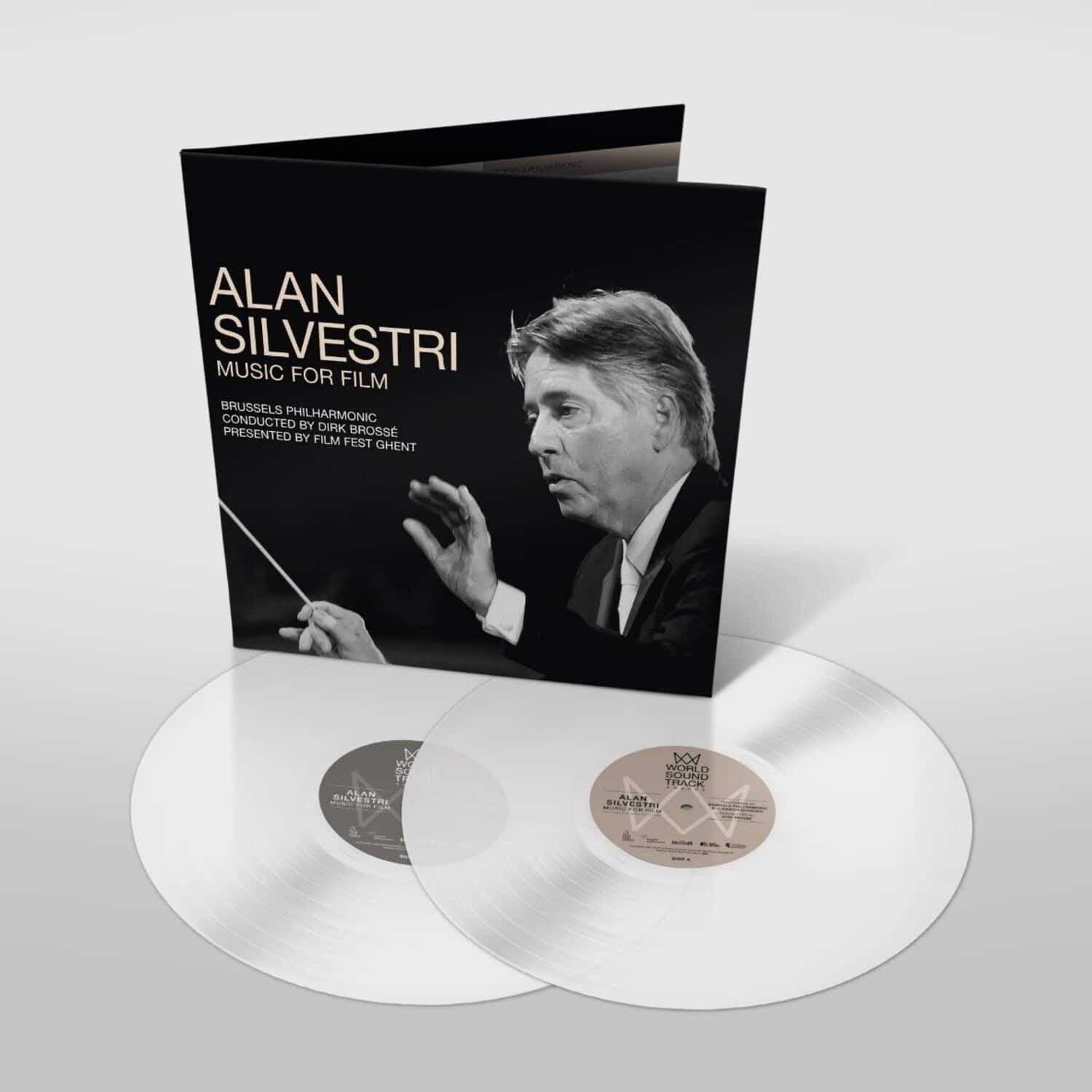 Alan Silvestri - Music For Film: Film Fest Gent & Brussels Philharmonic - Gatefold White Vinyl - VINYL LP
