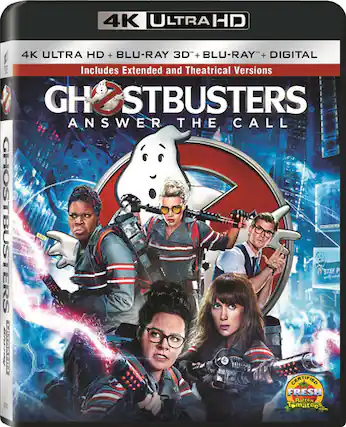 Front. Ghostbusters - 4K Blu-Ray.