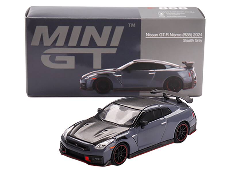 MINI GT™  
Nissan GT-R Nismo (R35) 2024  
Stealth Gray