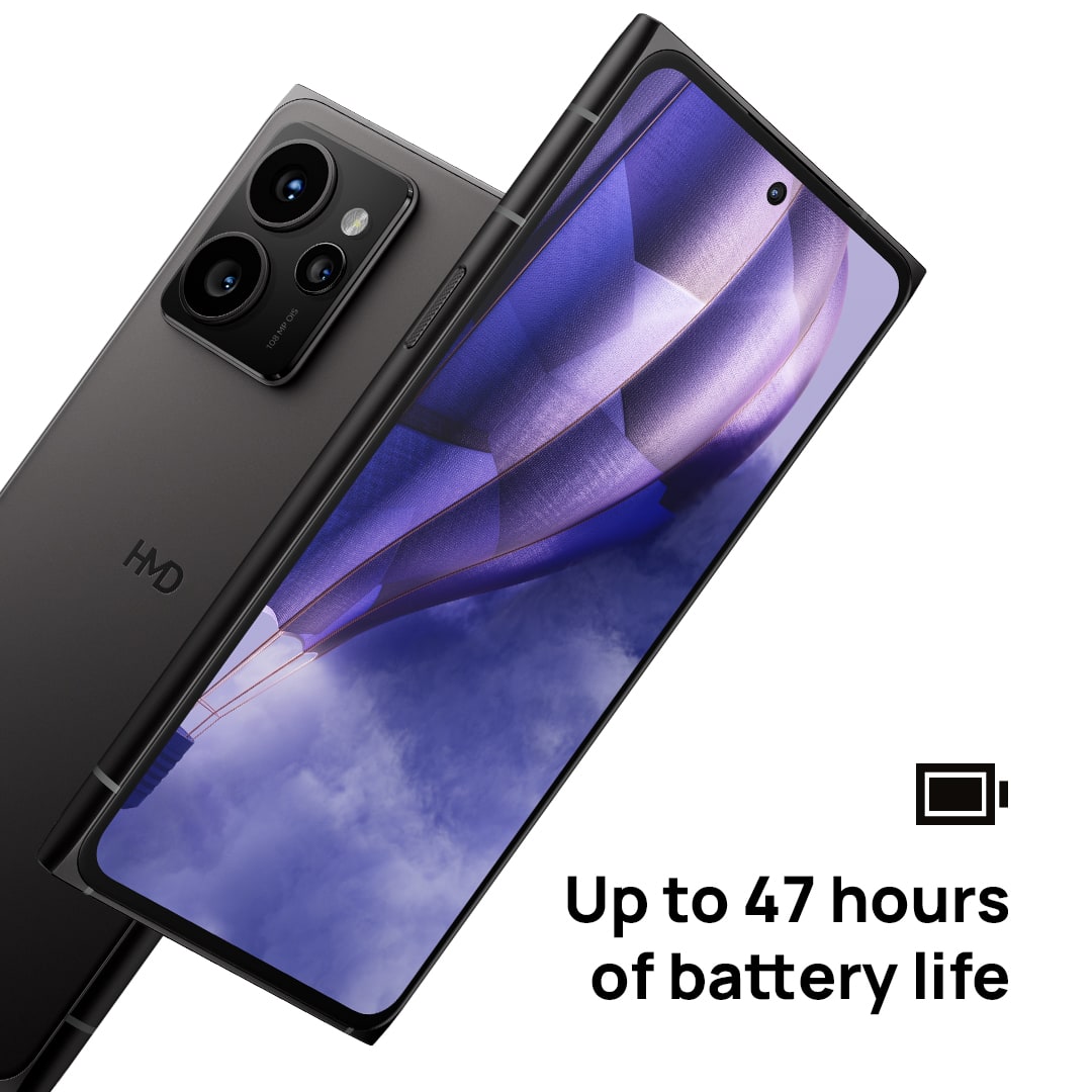 "Up to 47 hours of battery life"