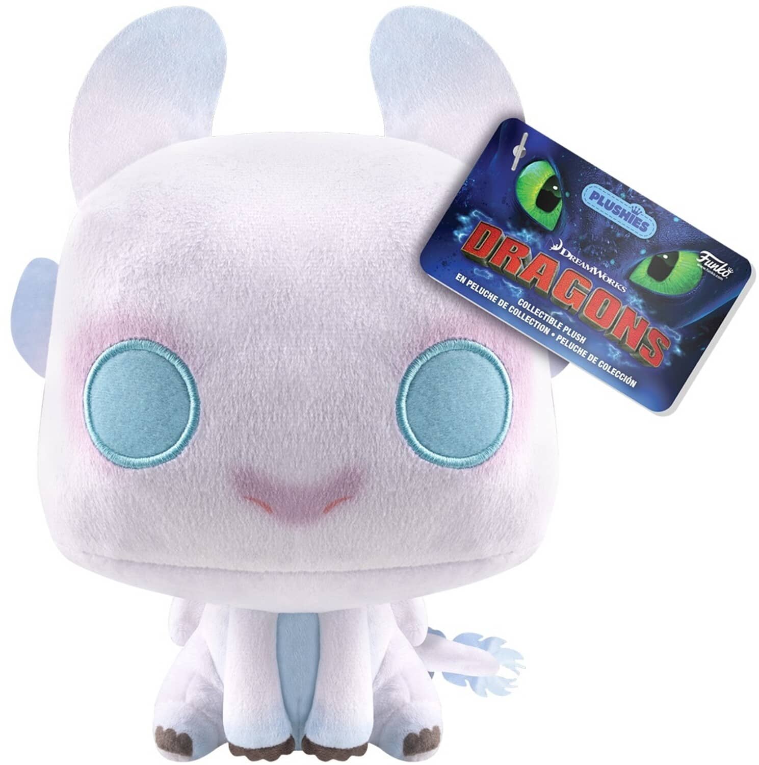 FUNKO POP! Plush: How to Train Your Dragon - Light Fury (POP! 7-Inch) - COLLECTABLES - Multicolor