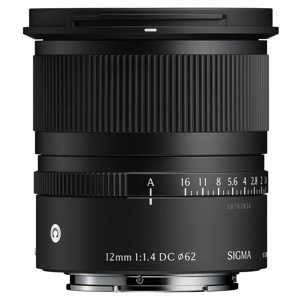 A I 16 11 8 5.6 4 2.8 58762836 2 I 12mm 1:1.4 DC φ62 SIGMA