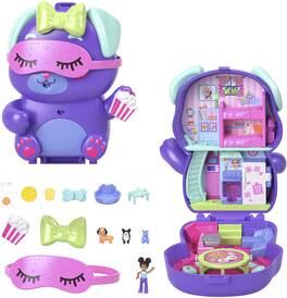 Mattel - Polly Pocket Sleepover Puppy Compact - Collectibles - Multicolor