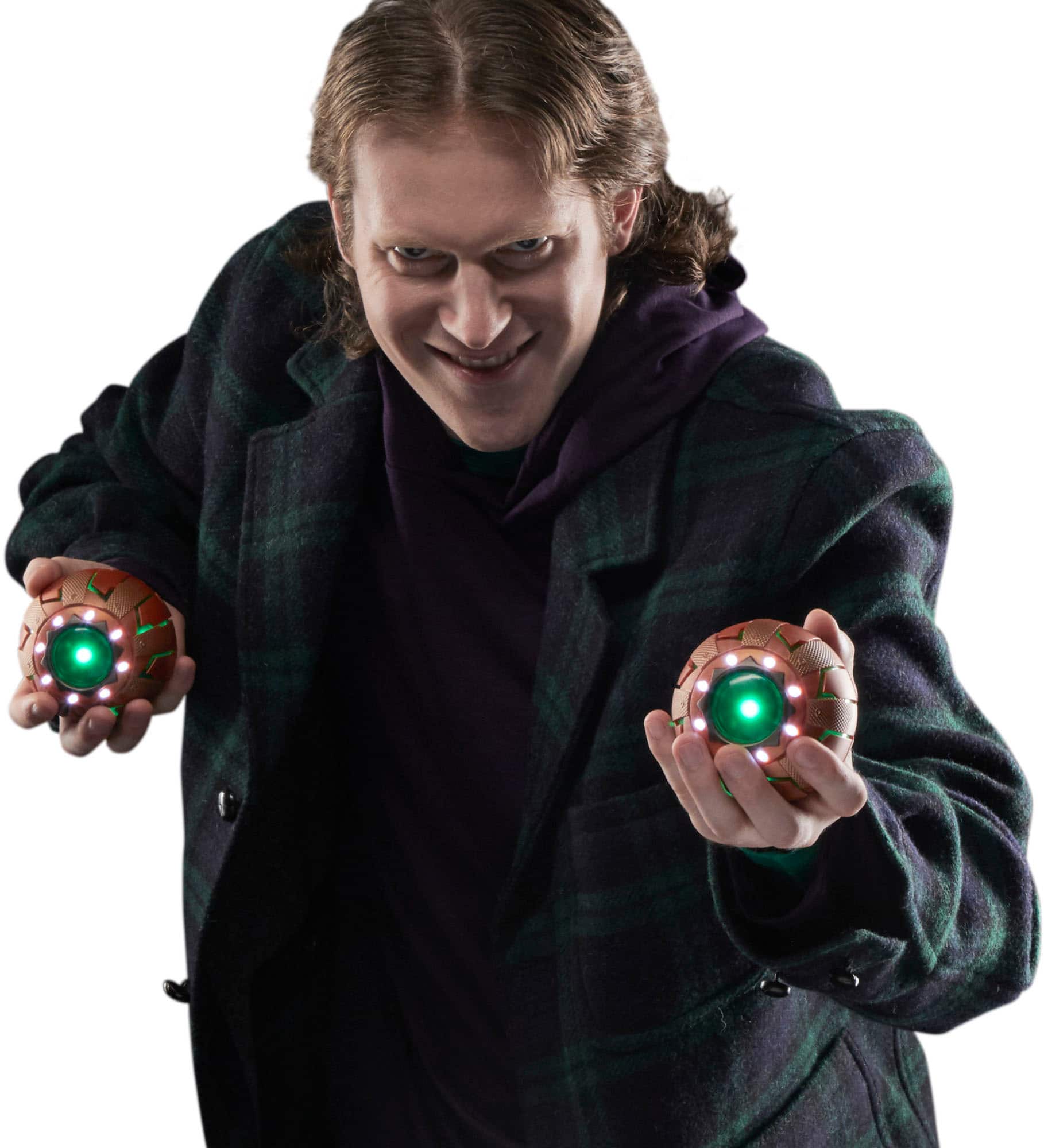 Alt View 16. Marvel - Legends Series Green Goblin Roleplay Electronic Pumpkin.