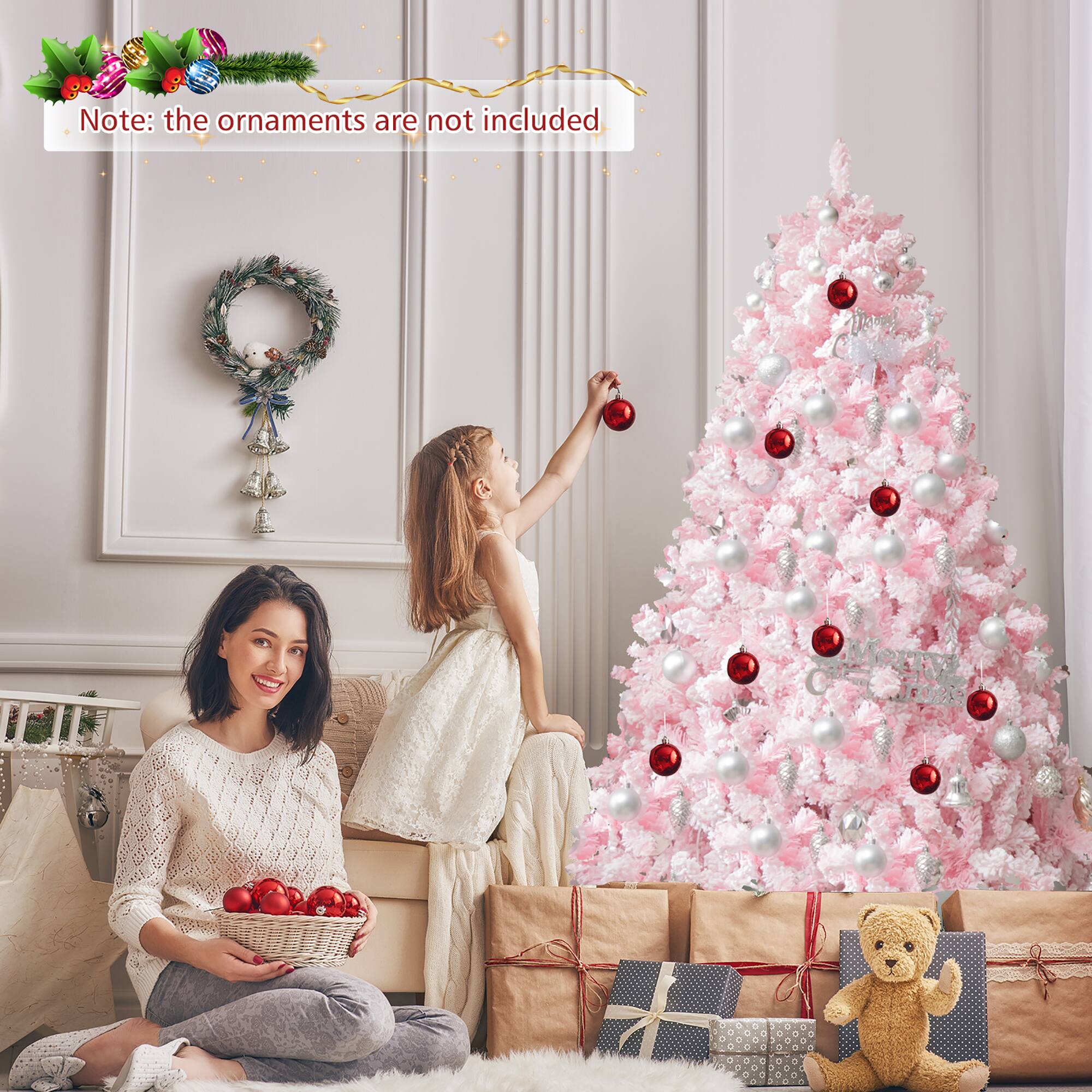 Note: the ornaments are not included