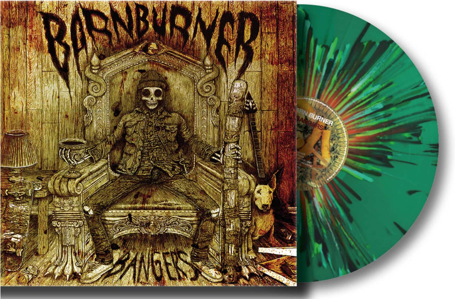 Barn Burner - Bangers - Splatter Green Vinyl   - VINYL LP