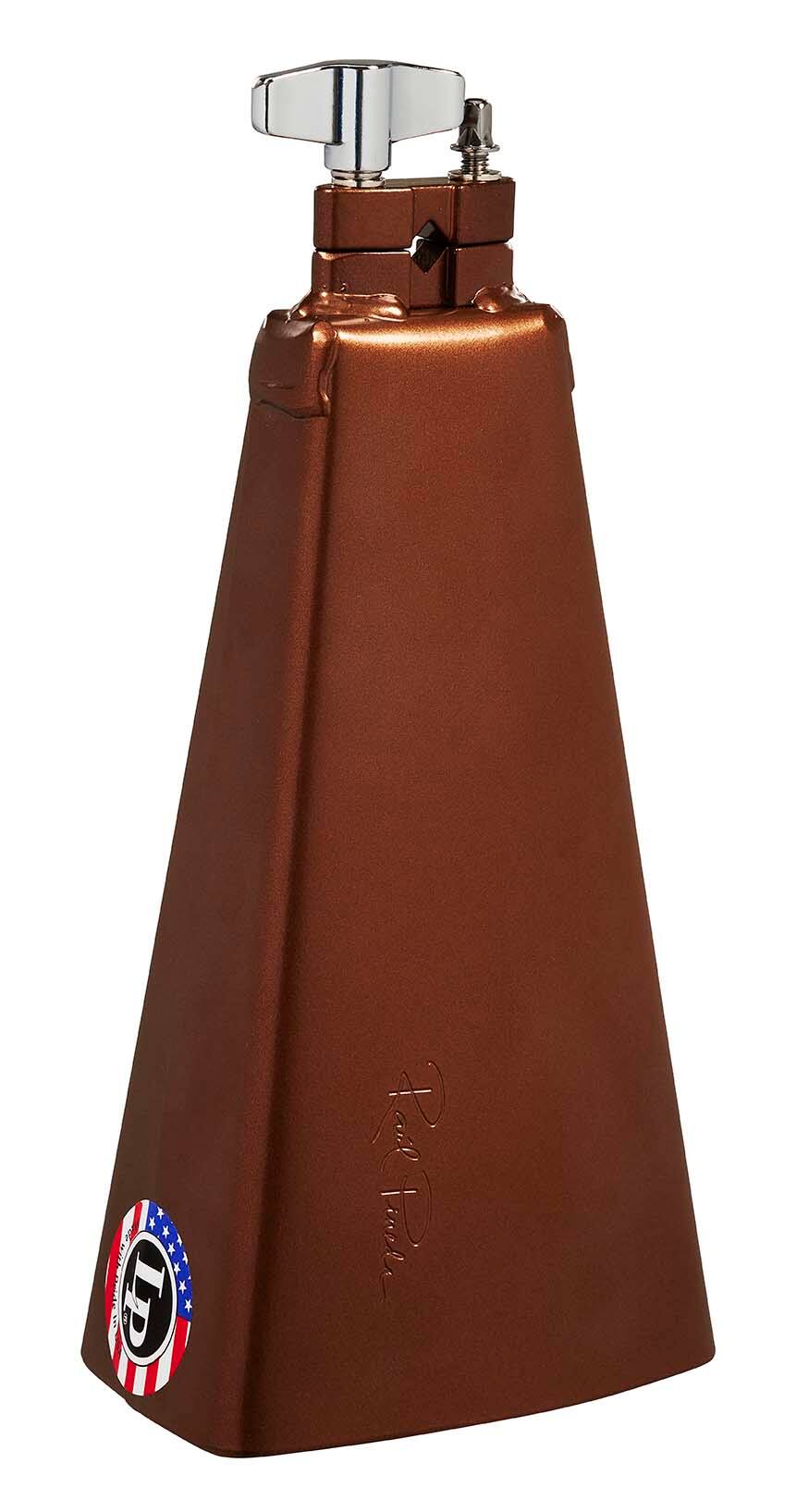 Left. Latin Percussion - 8.5 Inch Cowbell Steel Construction Bright Projection.