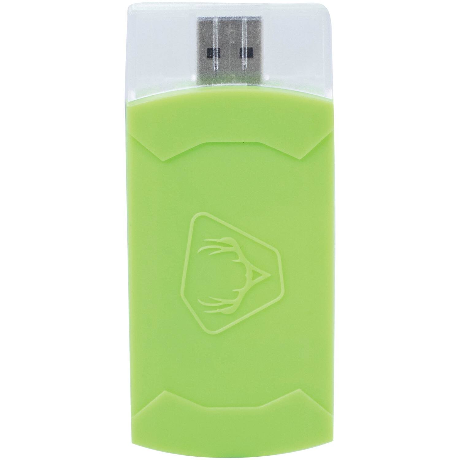 Angle. HME - 4:1 Card Reader - Neon Green.