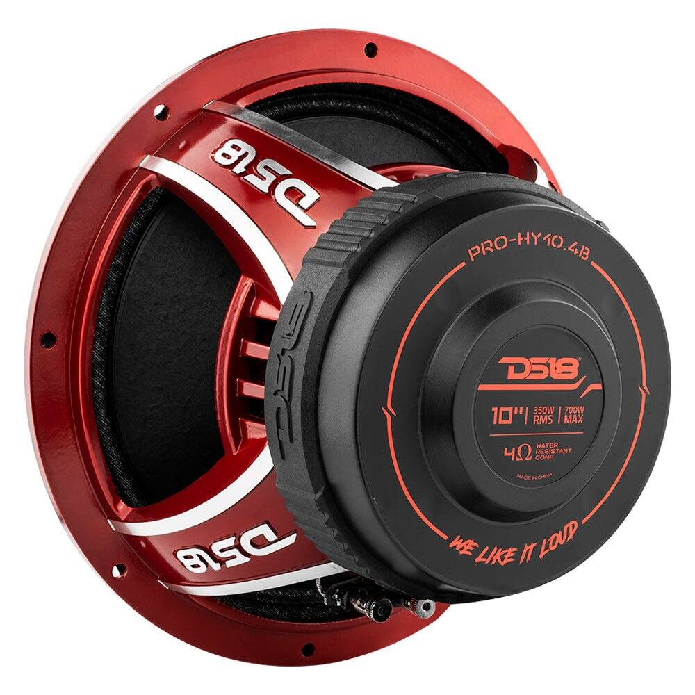 D518  
PRO-HY10.48  
D518  
350W 700W 10" RMS MAX  
WATER 4.0 RESISTANT CONE  
MADE IN CHINA  
WE LIKE IT LOUD