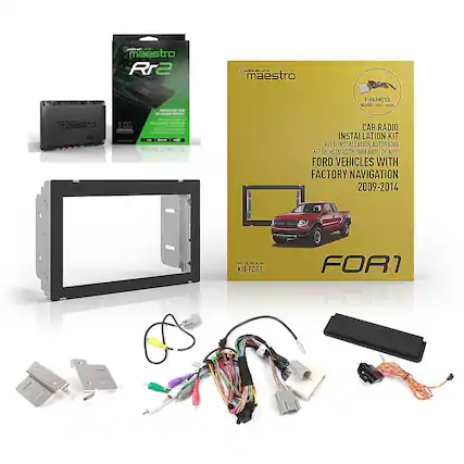 maestro Rr2
Bawao maestro maestro 2
- - S SIN - ENLEREE n T-HARNESS
Rd houh CAR RADIO INSTALLATION KIT
KIT D'INSTALLATION AUTORADIO
KIT DE INSTALACION PARA RADIO DE AUTO
FORD VEHICLES WITH FACTORY NAVIGATION 2009-2014
N - KIT-FOR1
KIT-FOR FORT FORT