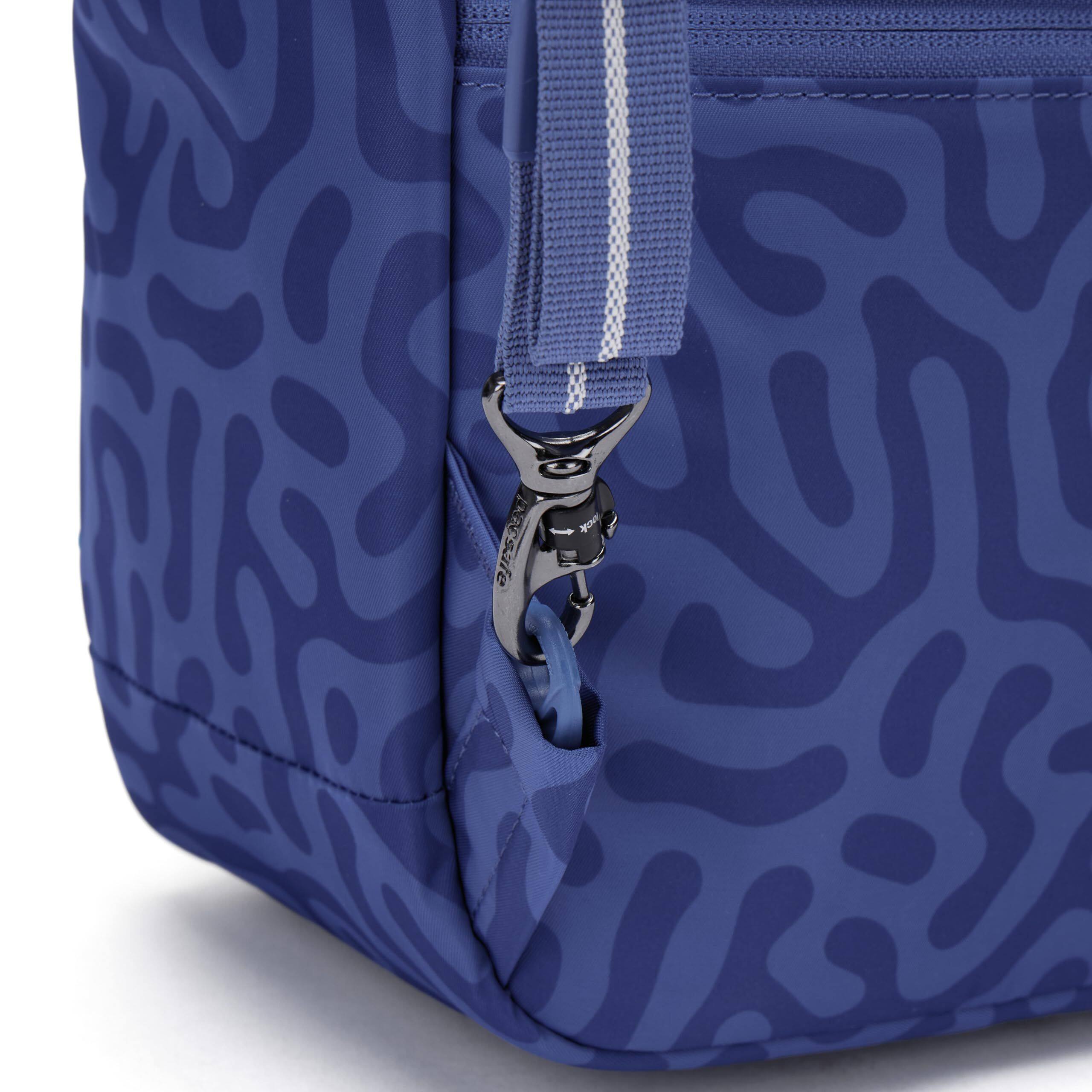 Alt View 3. Pacsafe - GO Anti Theft 15L Backpack - Cerulean Blue.