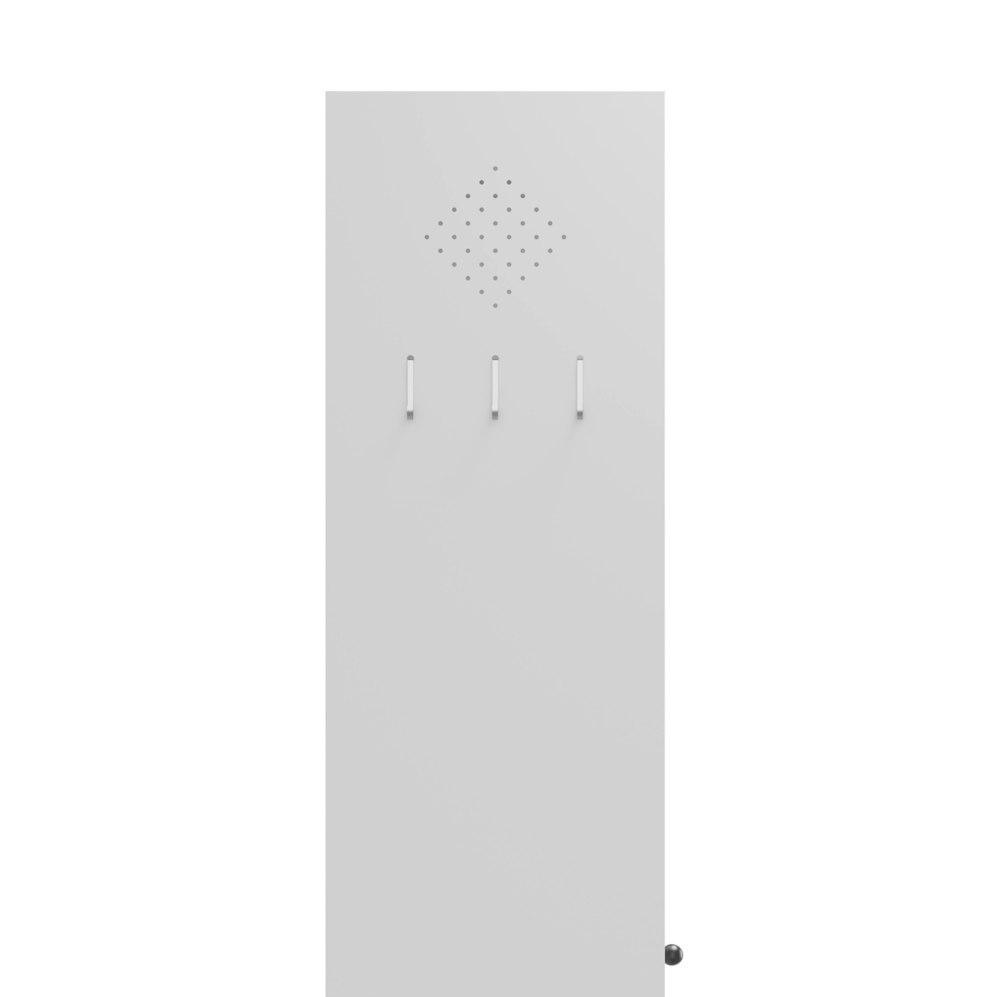 Left. Dexmalle - Dexmalle-72" Tall Freestanding Kitchen Storage Cabinet with 5 Adjustable Shelves and Glass Display Door-White - White.