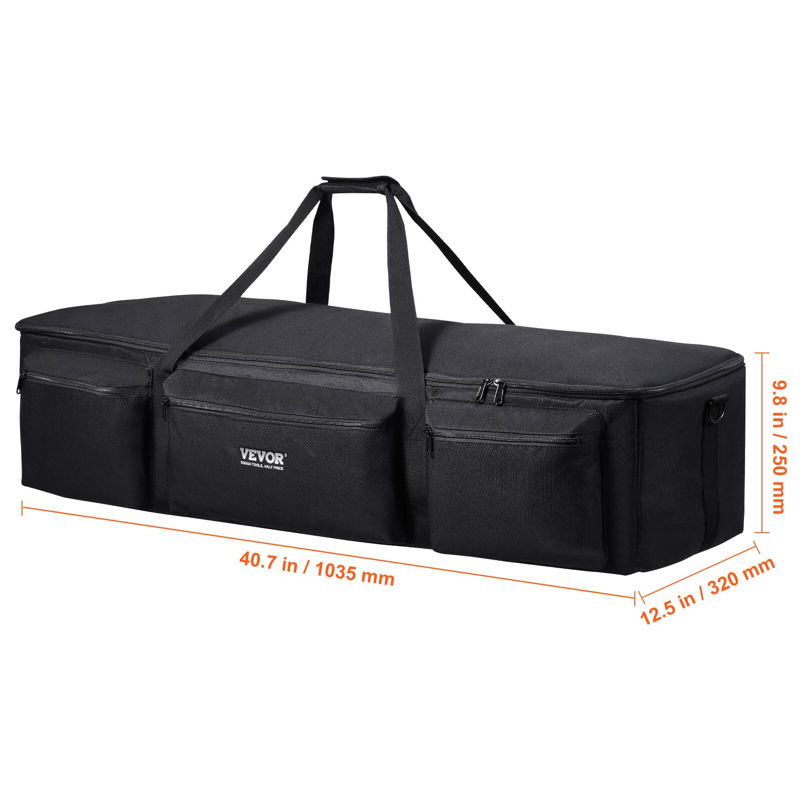 VEVOR

9.8 in / 250 mm

40.7 in / 1035 mm

12.5 in / 320 mm