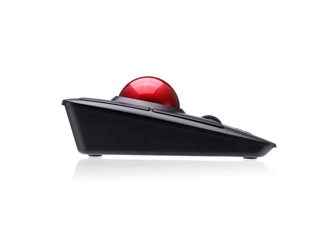 Alt View 9. Adesso - Adesso iMouse T50 - Wireless Programmable Ergonomic Trackball Mouse - Black.