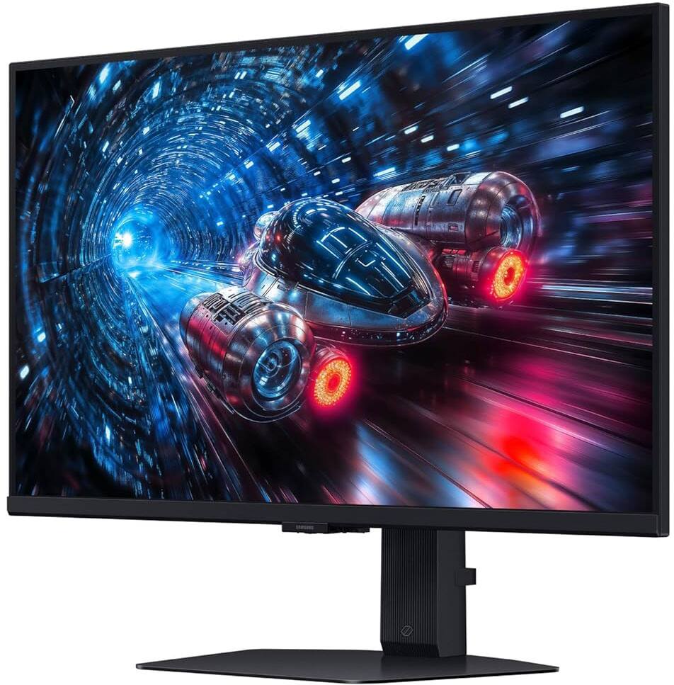 Alt View 5. Samsung - Samsung LS27FG706ENXZA 27" Odyssey G70F 4K Gaming Monitor (2026) - Black.