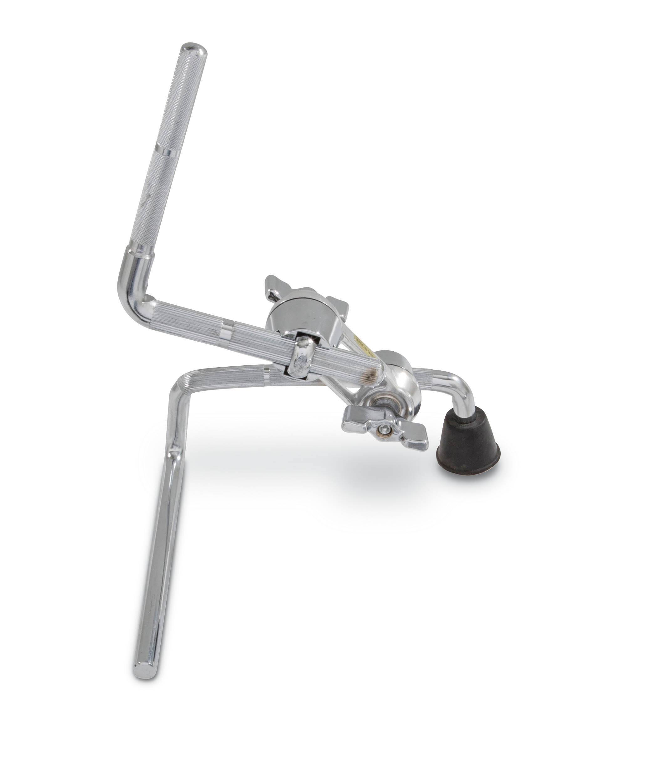 Front. Gibraltar Hardware - Dunnett R-Class Floor Tom Rail Mount, Converts Floor Tom into Kick Drum Setup, 12.7mm Mounting Bracket Compatibility.