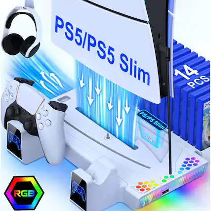 PS5/PS5 Slim 14 PCS OEN P P5/P5 Slim PO PS5 Slim RGB PAN RGB