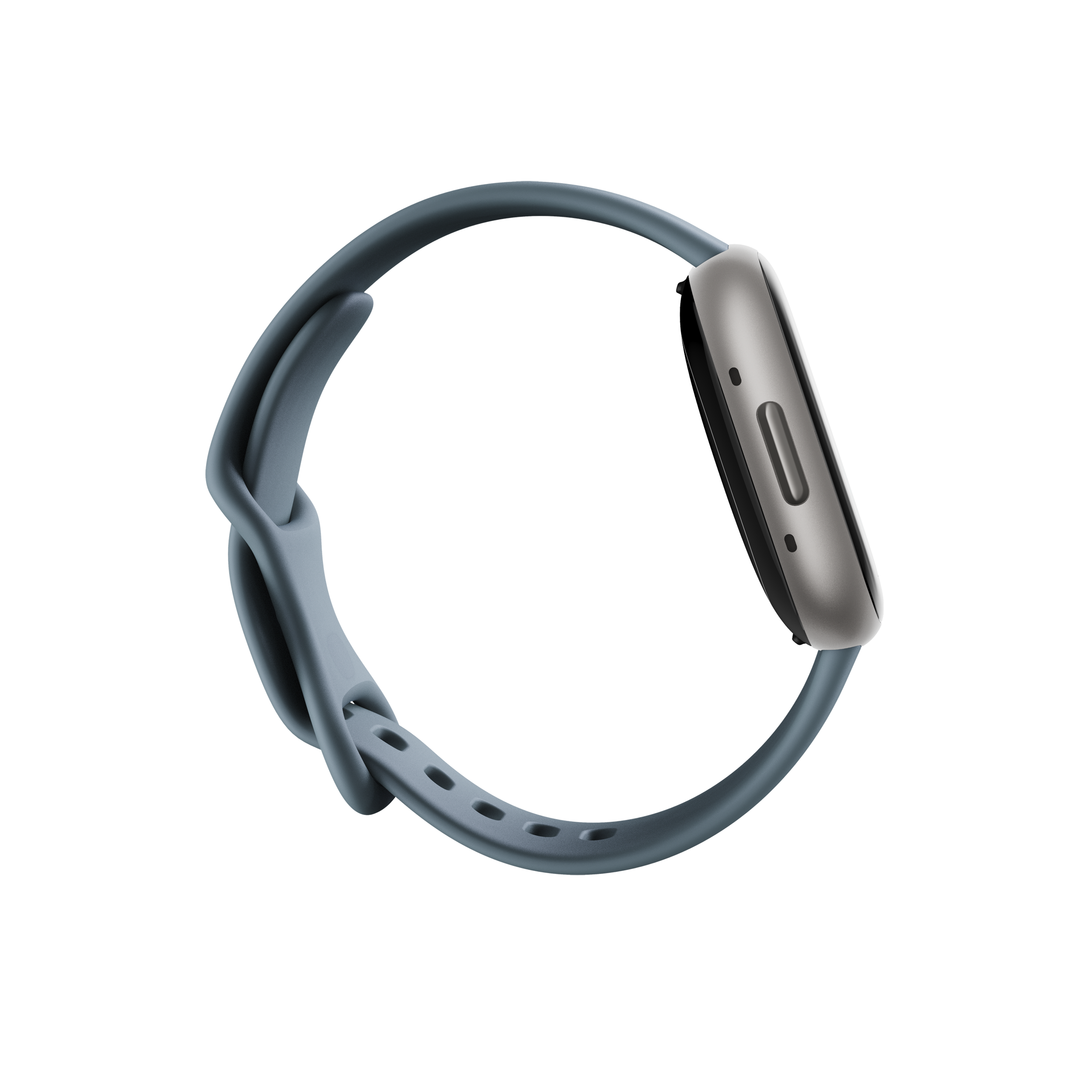 Alt View 1. Google - Fitbit Versa 4 Fitness Smartwatch - Works with Android and iOS - Platinum.
