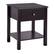 Alt View 12. Costway - End Table Nightstand Storage Display Furniture Drawer Shelf Beside - Brown.