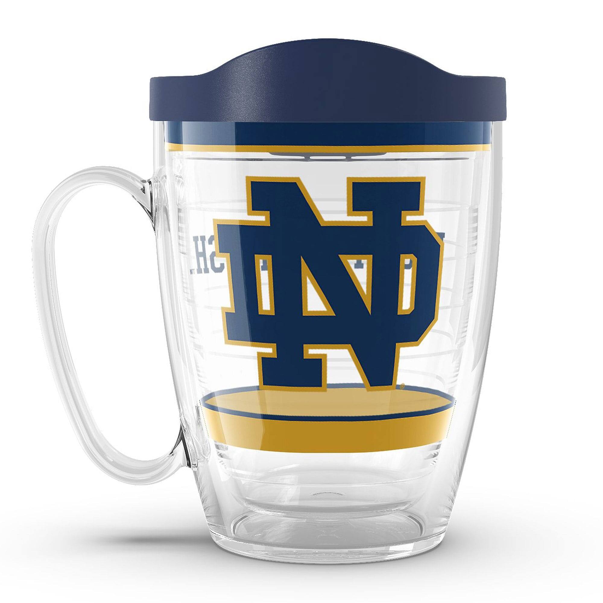 Front. Tervis - Notre Dame Fighting Irish 16oz. Tradition Classic Mug - Multicolor.