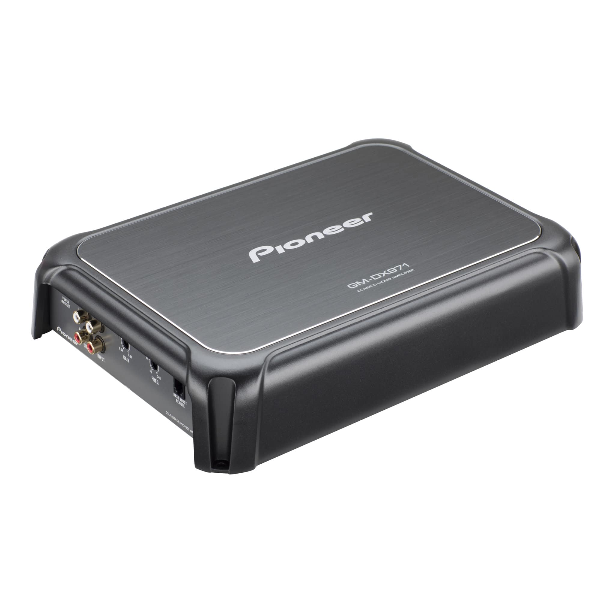 Pioneer - GM-DX971 - 1-Channel Mono Class D Subwoofer Amplifier, 1200W RMS, Variable LPF, Wired Bass Remote - Black